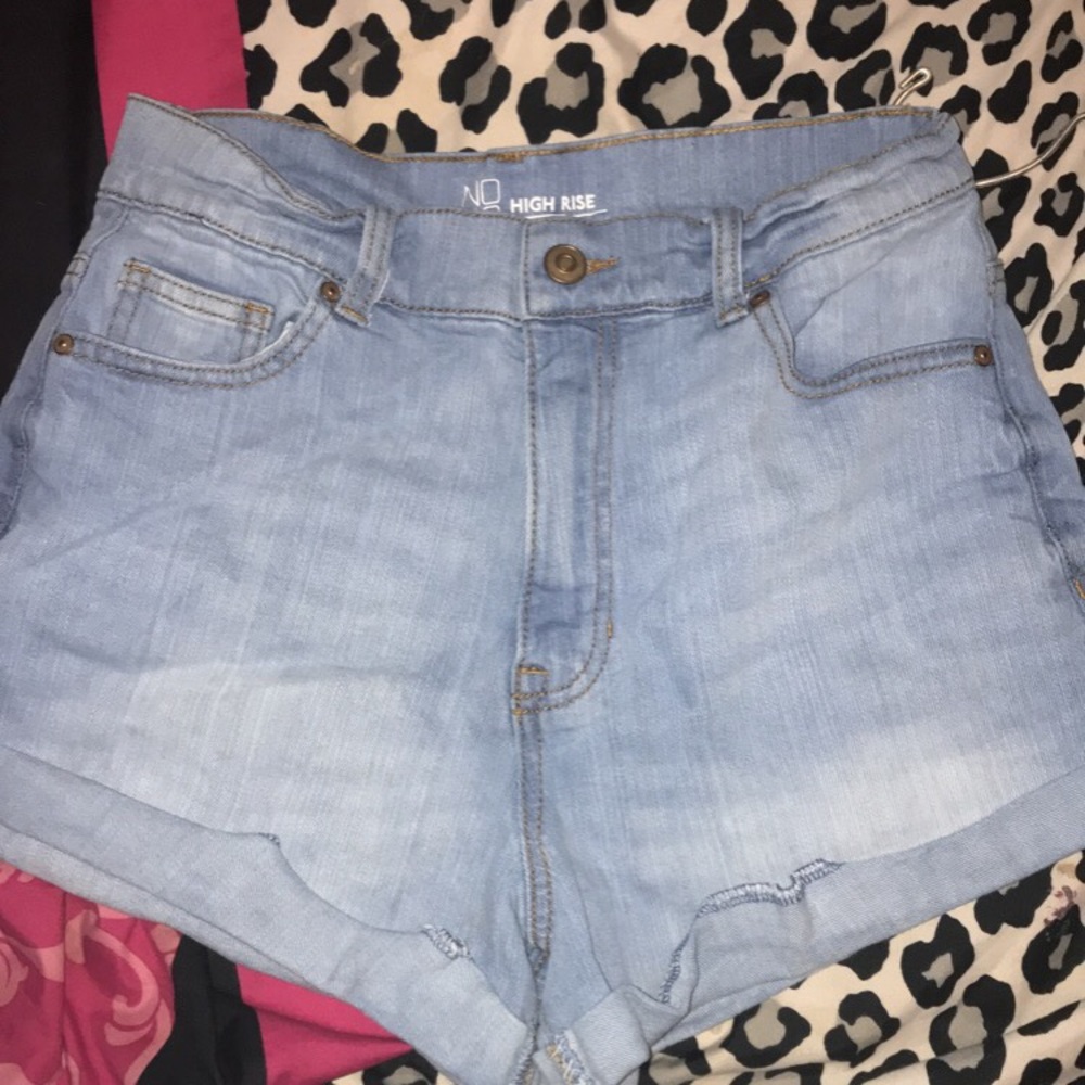 nobo high ride size 9 jean shorts